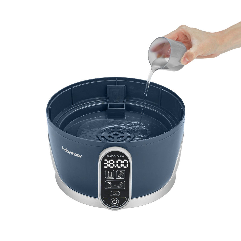 Babymoov Turbo Pure - стерилизатор и сушилка для бутылочек с HEPA-фильтром, до 6 бутылочек