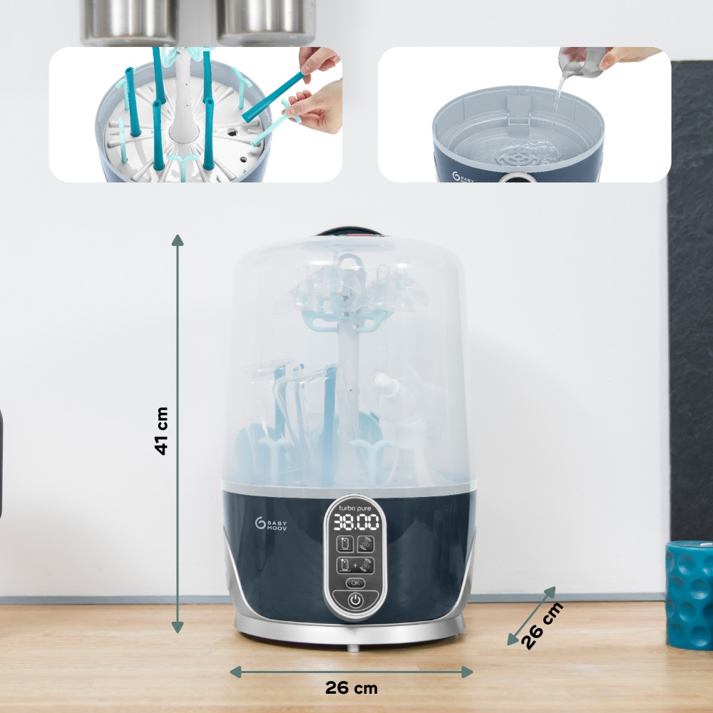 Стерилизатор Babymoov Turbo Pure (A003106) Стерилизатор Babymoov Turbo Pure (A003106)