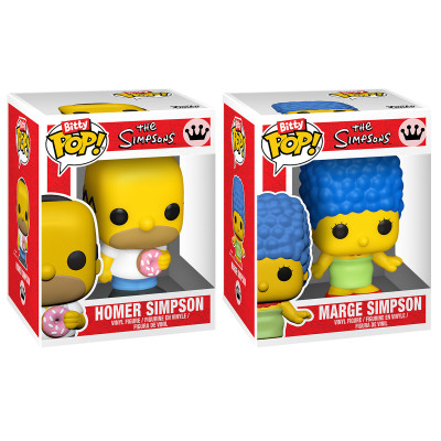 Funko BITTY POP! Симпсоны Гомер и Мардж - набор игровых фигурок (94217) Funko BITTY POP! Симпсоны Гомер и Мардж - набор игровых фигурок (94217)