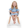 Kinderkraft Sienna - стільчик для годування 2в1 • Gray (KKKSIENGRY0000)