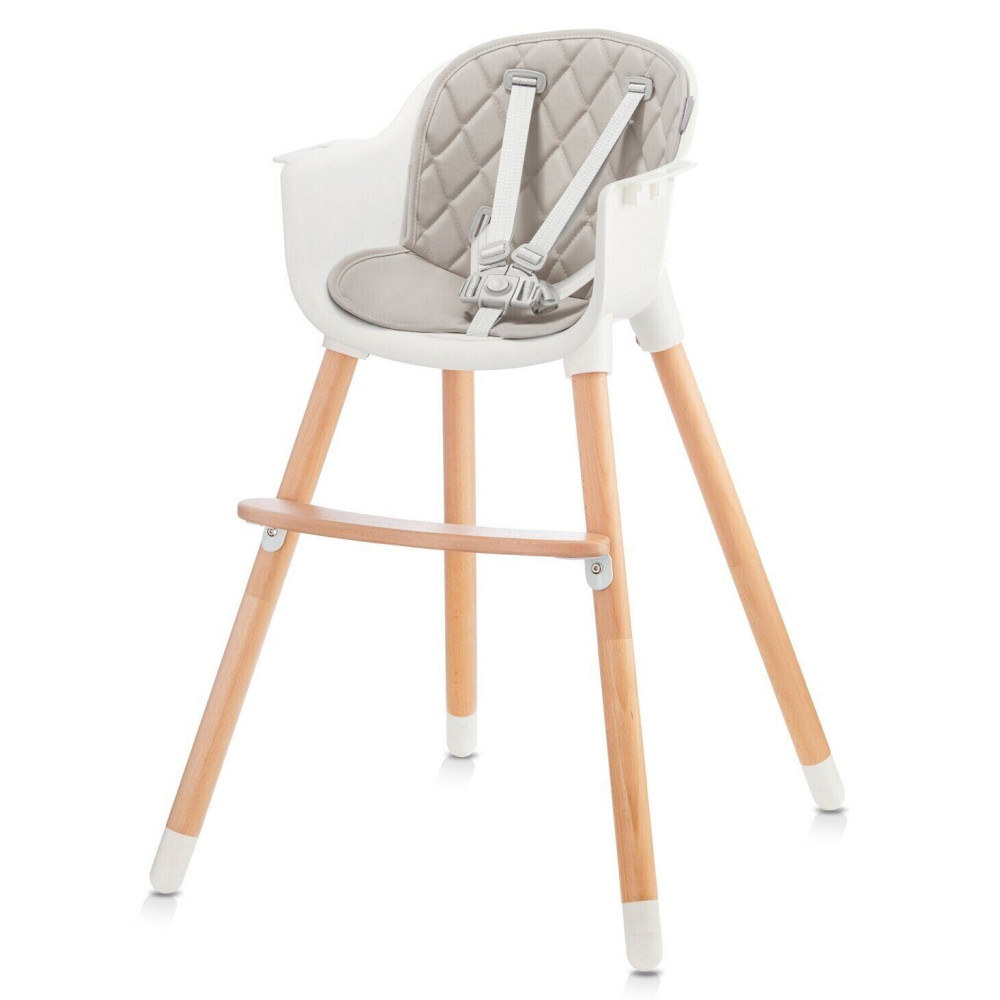 Kinderkraft Sienna - стільчик для годування 2в1 • Gray (KKKSIENGRY0000) Kinderkraft Sienna - стільчик для годування 2в1 • Gray (KKKSIENGRY0000)