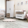 Veres Sydney | Верес Сідней 900- дитячий комод (90 см) • Cappuccino White | Капучіно-білий