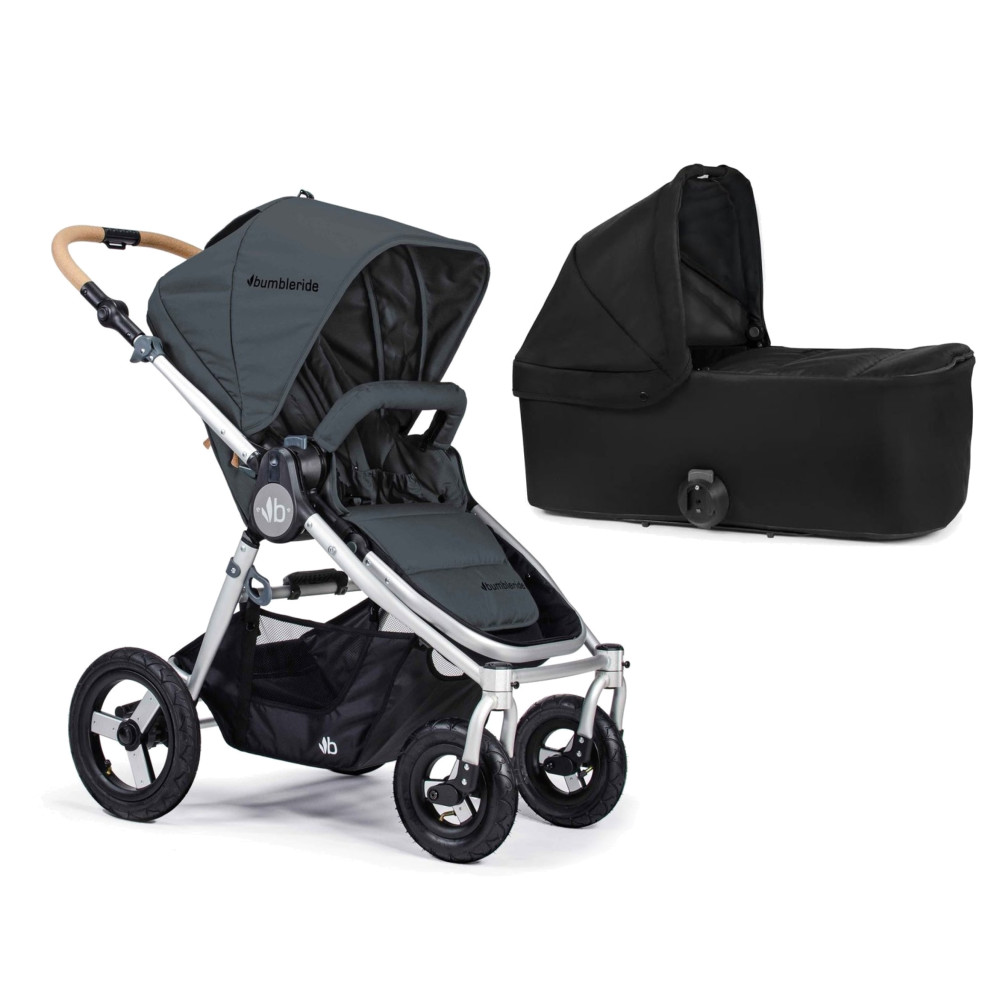 Прогулочная коляска Bumbleride Era Dawn Grey - BLACK FRIDAY - в подарок люлька Bumbleride Bassinet