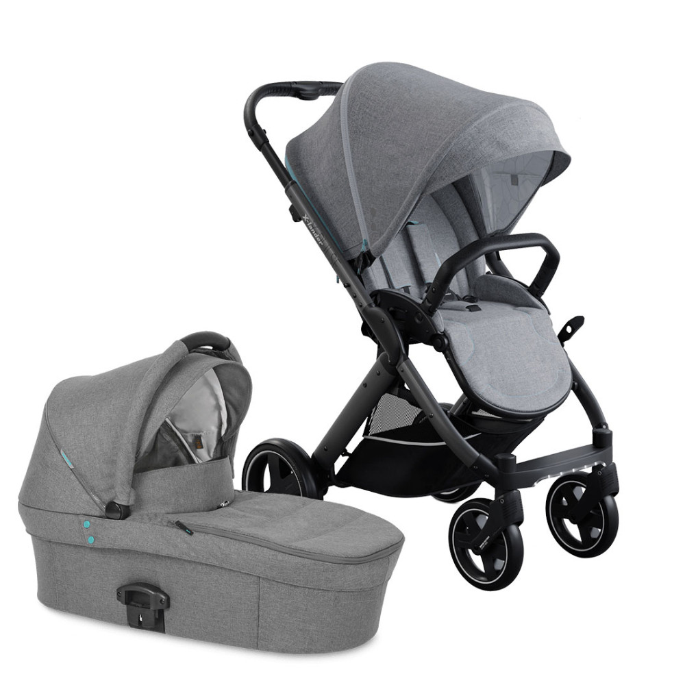 Коляска 2 в 1 X-Lander X-Pulse Azure Grey 2021