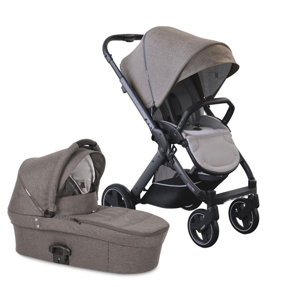 Коляска 2 в 1 X-Lander X-Pulse Evening Grey 2021