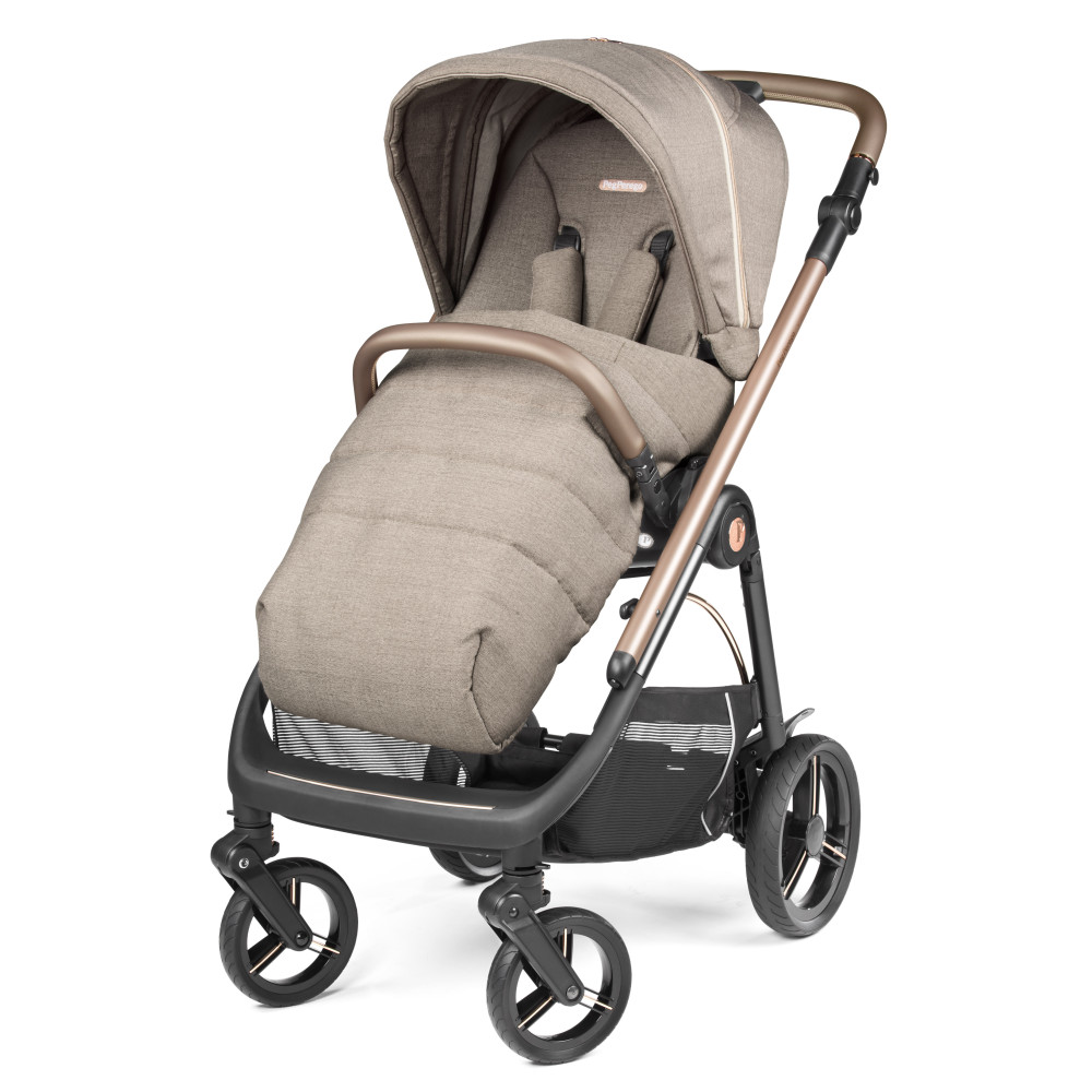 Прогулочная коляска Peg-Perego Veloce Mon Amour (розовое золото