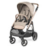 Peg Perego Veloce - всесезонная прогулочная коляска, реверсивный прогулочный блок, компактное складывание • Mon Amour (розовое золото)