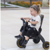 Doona Liki Trike S3 - складной детский трехколесный велосипед с родительской ручкой 5в1 (от 10 месяцев до 3 лет) • Grey Hound