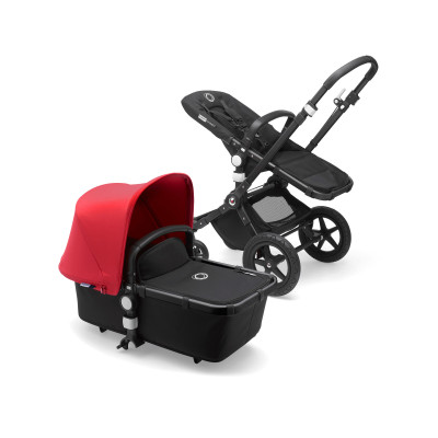 Bugaboo Cameleon 3 Plus - коляска 2 в 1 • Black / Red Bugaboo Cameleon 3 Plus - коляска 2 в 1 • Black / Red
