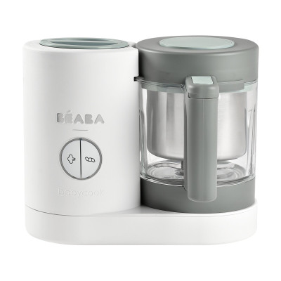 Beaba Babycook Neo - блендер-пароварка 6 в 1 • Grey/White