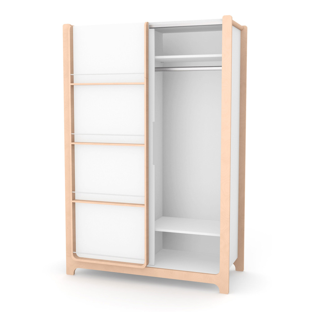Veres Nice | Верес Ницца 1200 - шкаф с ящиками (120 см) • White Natural | Бело-буковый Veres Nice | Верес Ницца 1200 - шкаф с ящиками (120 см) • White Natural | Бело-буковый