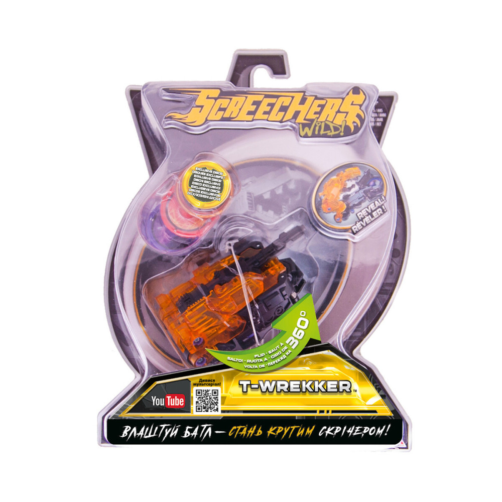 Screechers Wild! L 2 Ті-Реккер - машинка-трансформер (EU683121) Screechers Wild! L 2 Ті-Реккер - машинка-трансформер (EU683121)