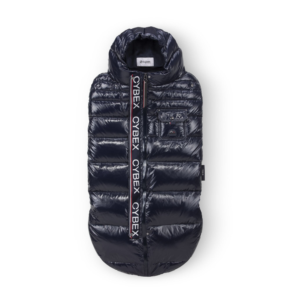 Cybex Platinum Winter Footmuff - зимний конверт с пуховым наполнителем для колясок Cybex Platinum, TOG 6 • Nautical Blue