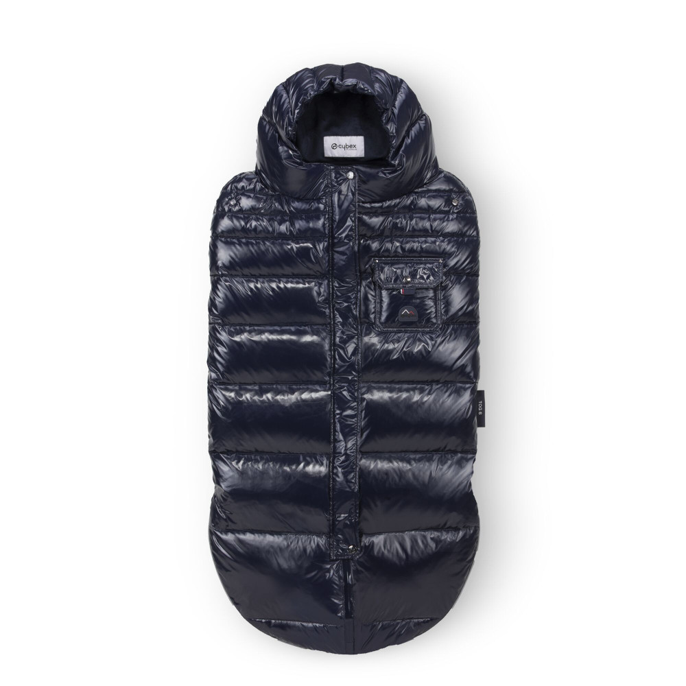 Cybex Platinum Winter Footmuff - зимний конверт с пуховым наполнителем для колясок Cybex Platinum, TOG 6 • Nautical Blue