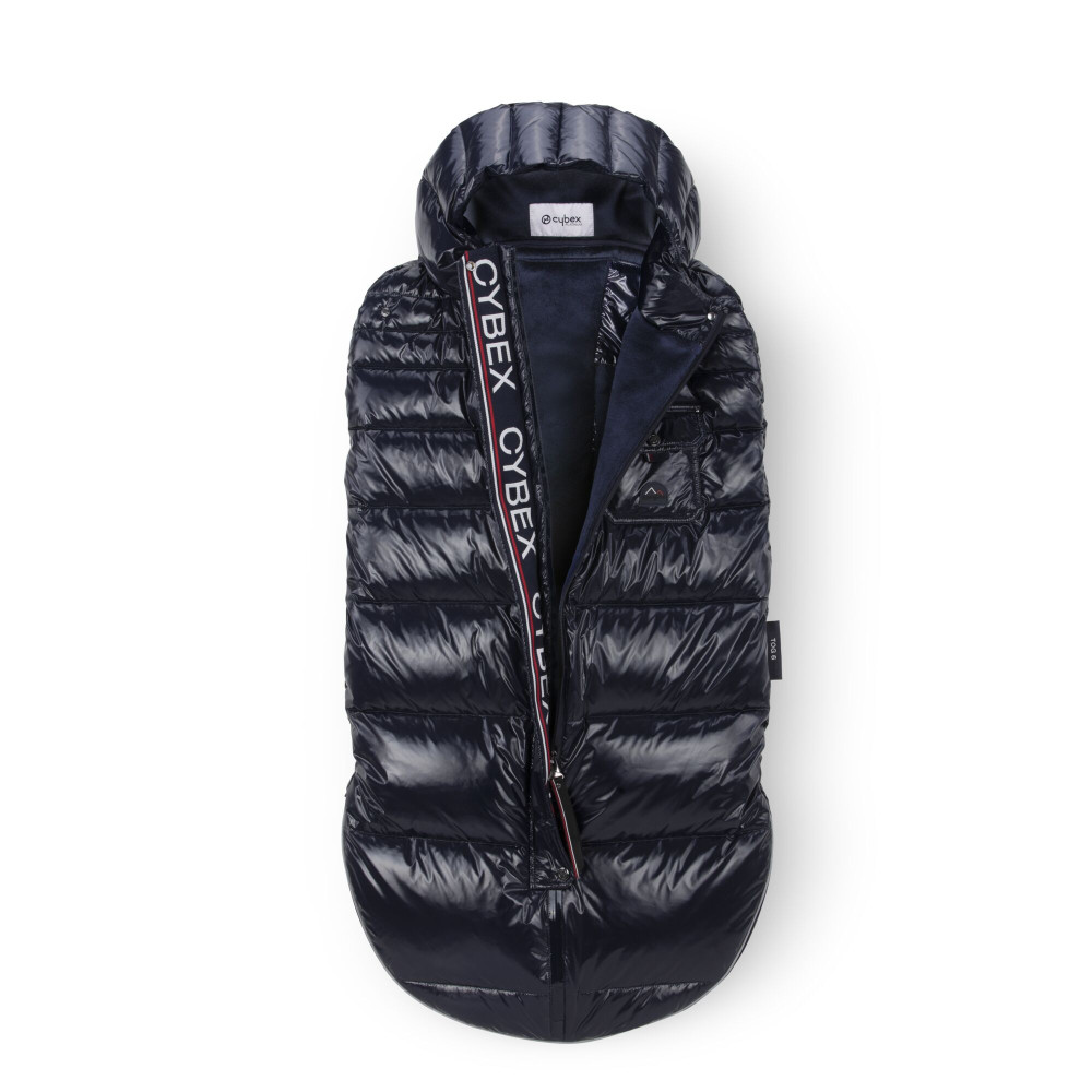 Cybex Platinum Winter Footmuff - зимний конверт с пуховым наполнителем для колясок Cybex Platinum, TOG 6 • Nautical Blue