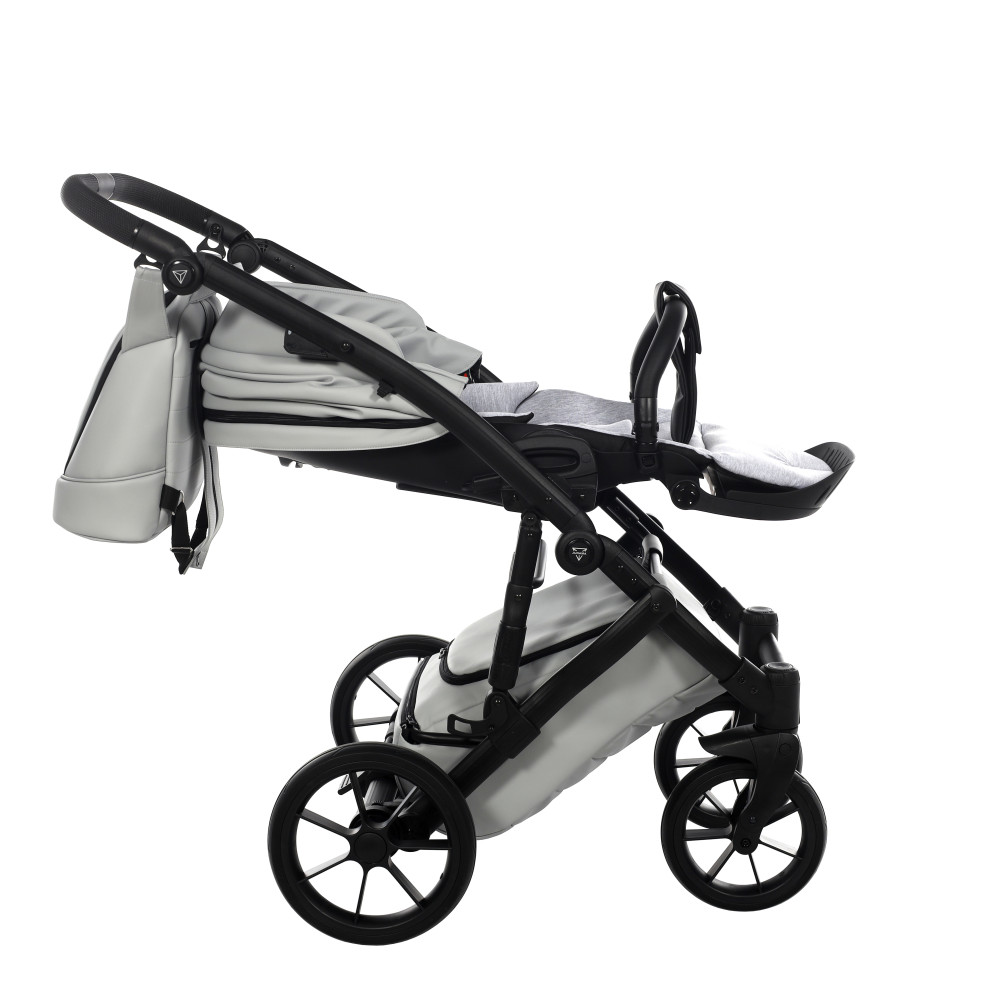 Коляска 2 в 1 Junama Space Grey Eco 01 эко кожа (J-SpE-01)