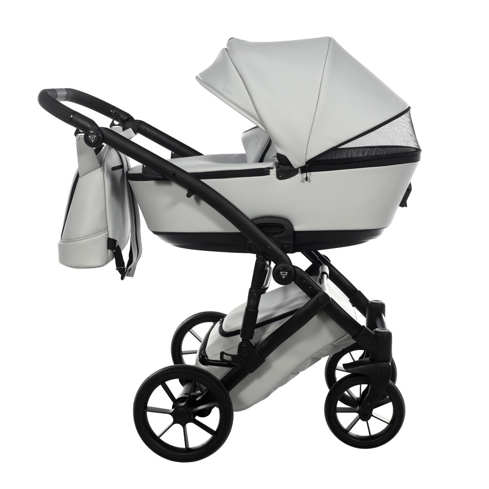 Коляска 2 в 1 Junama Space Grey Eco 01 эко кожа (J-SpE-01)