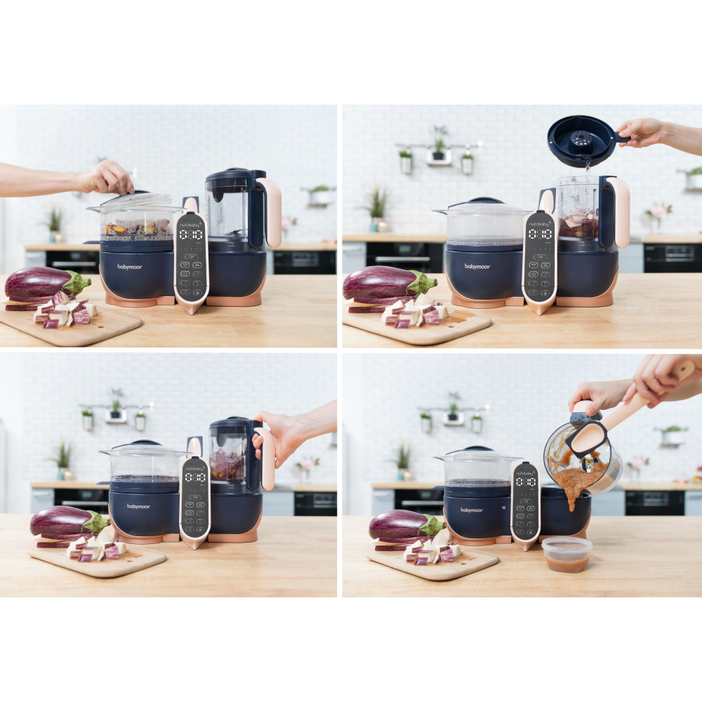 Блендер-пароварка Babymoov Nutribaby+ XL (A001127) Блендер-пароварка Babymoov Nutribaby+ XL (A001127)