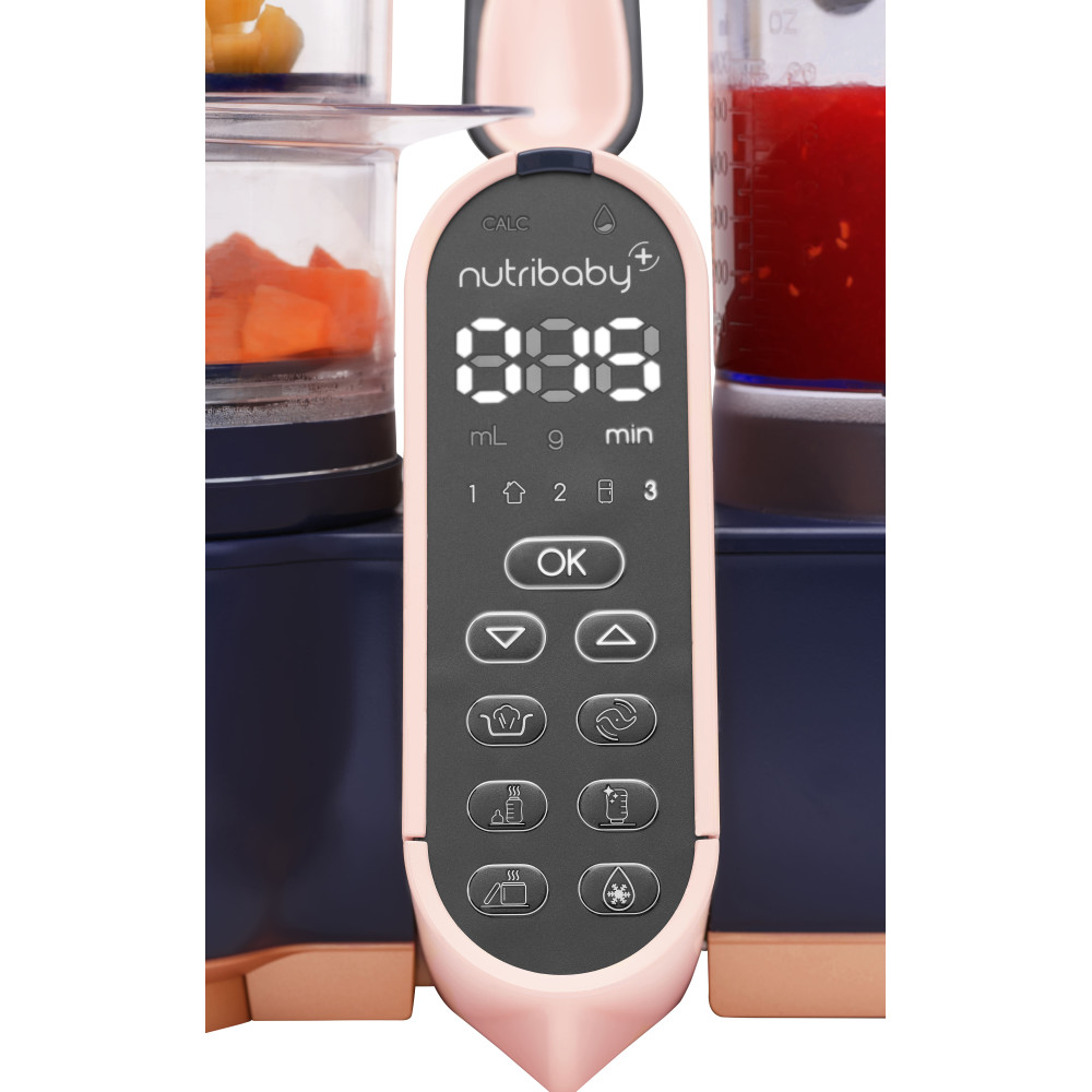 Блендер-пароварка Babymoov Nutribaby+ XL (A001127) Блендер-пароварка Babymoov Nutribaby+ XL (A001127)