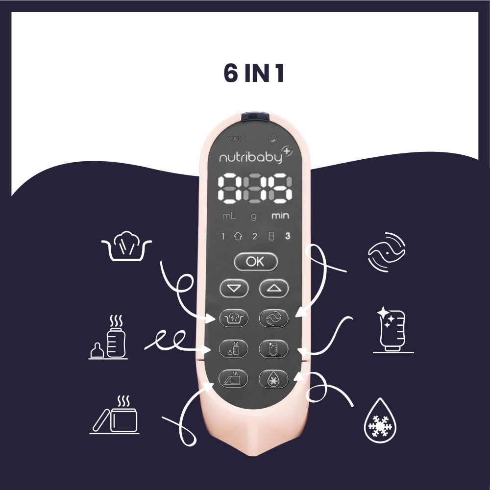 Блендер-пароварка Babymoov Nutribaby+ XL (A001127) Блендер-пароварка Babymoov Nutribaby+ XL (A001127)