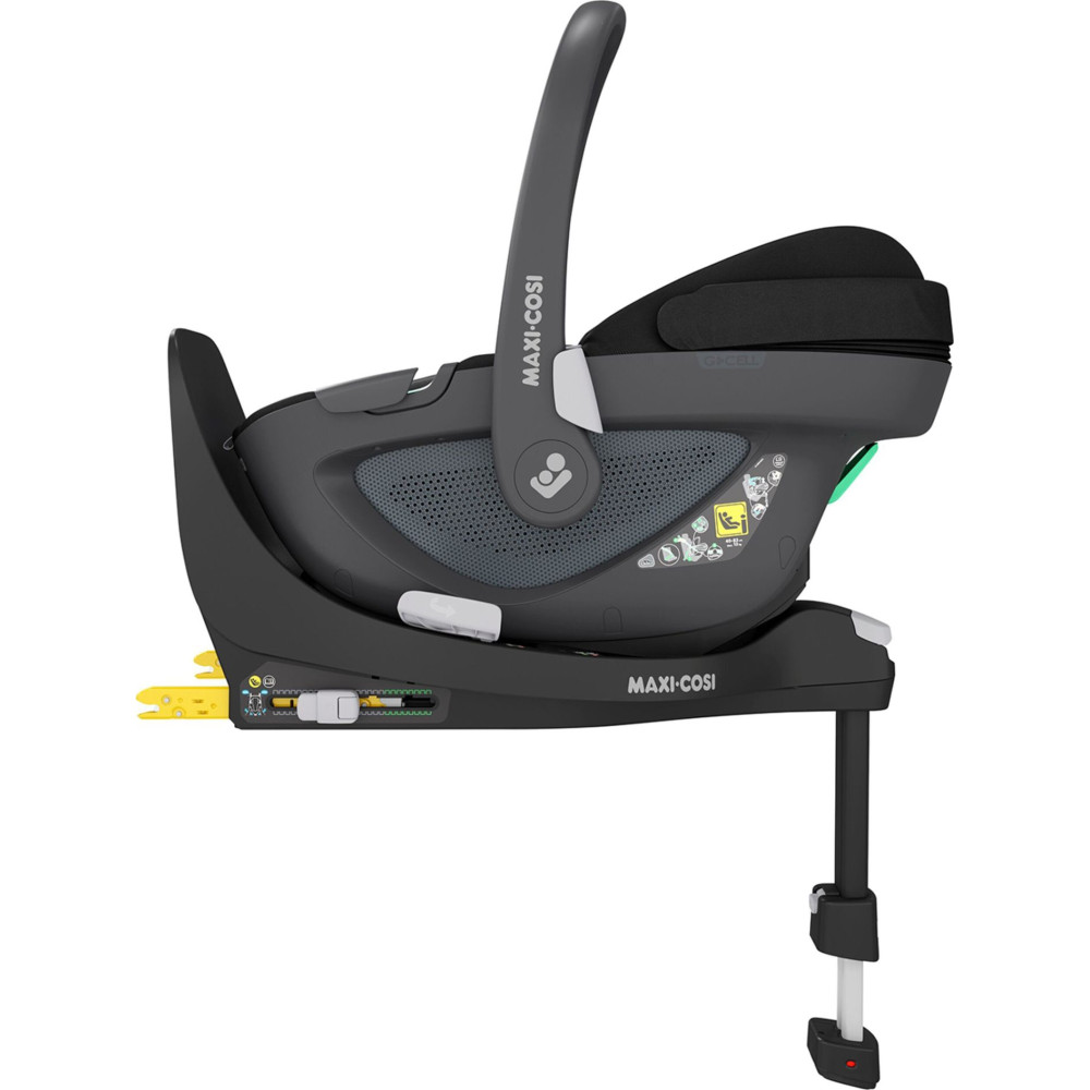 Maxi-Cosi Pebble 360 - автокресло (автолюлька) для новорожденного (от 0 до 15 месяцев / 40 - 83 см) • Essential Black