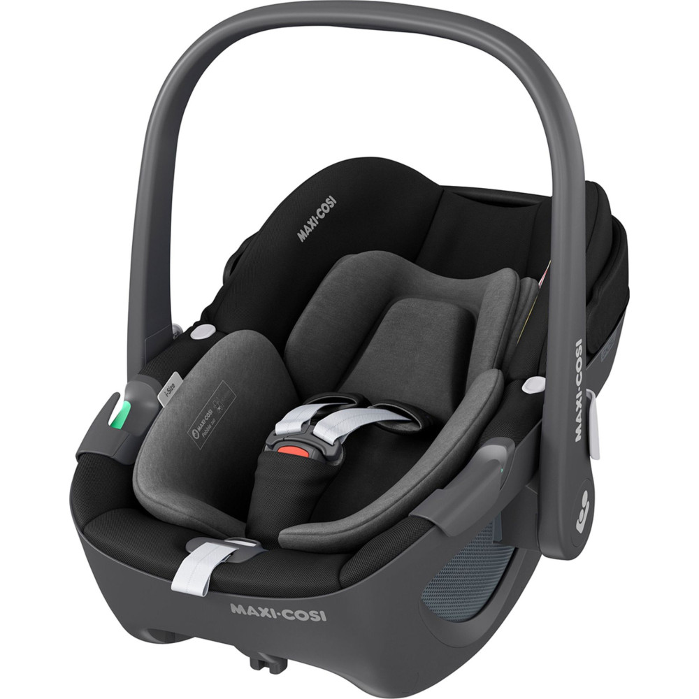 Maxi-Cosi Pebble 360 - автокресло (автолюлька) для новорожденного (от 0 до 15 месяцев / 40 - 83 см) • Essential Black