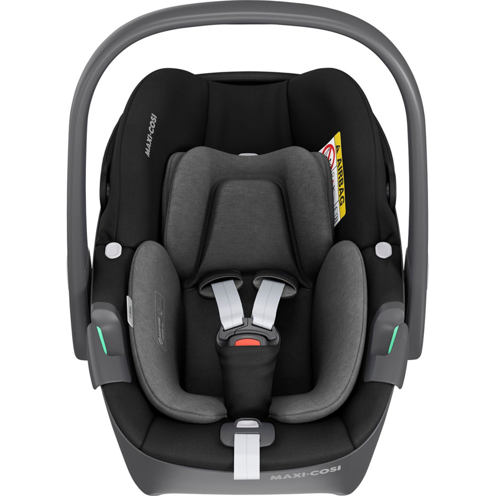 Maxi-Cosi Pebble 360 - автокресло (автолюлька) для новорожденного (от 0 до 15 месяцев / 40 - 83 см) • Essential Black