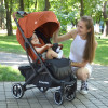 El Camino Loona ME 1090-1 - прогулянковий візок, всесезонна легка коляска • Rooibos Orange