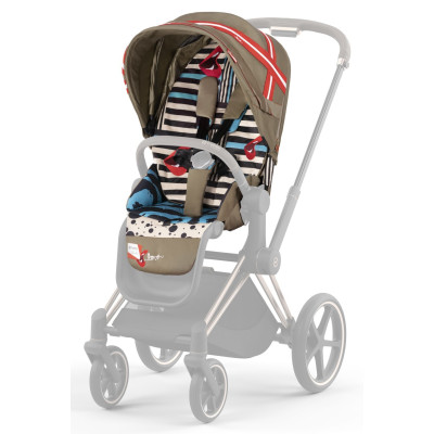 Cybex Priam/e-Priam 4 Seat Pack - комплект тканин для прогулянкового блоку • One Love Cybex Priam/e-Priam 4 Seat Pack - комплект тканин для прогулянкового блоку • One Love