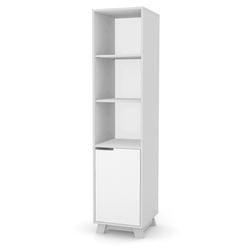 Veres Manhattan | Верес Манхэттен - пенал в детскую комнату (182.5х43 см) • White Grey | Бело-серый