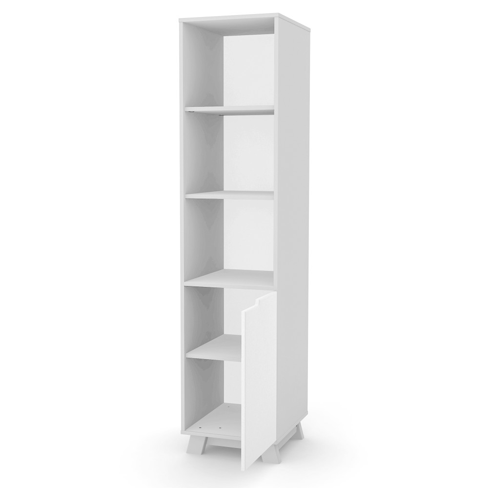 Veres Manhattan | Верес Манхэттен - пенал в детскую комнату (182.5х43 см) • White Grey | Бело-серый