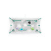Stokke Flexi Bath - складана ванночка з термочутливою пробкою • White Aqua