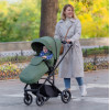 Carrello Alfa 2023 CRL-5508 - прогулочная коляска с реверсивным блоком (сиденье устанавливается лицом к маме), регулируется высота капюшона • Sea Green