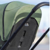 Carrello Alfa 2023 CRL-5508 - прогулочная коляска с реверсивным блоком (сиденье устанавливается лицом к маме), регулируется высота капюшона • Sea Green