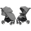 Carrello Bravo CRL-8512 - прогулянкова коляска для бездоріжжя, всесезонний візок • Forest Grey