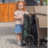 Carrello Bravo CRL-8512 - прогулянкова коляска для бездоріжжя, всесезонний візок • Forest Grey