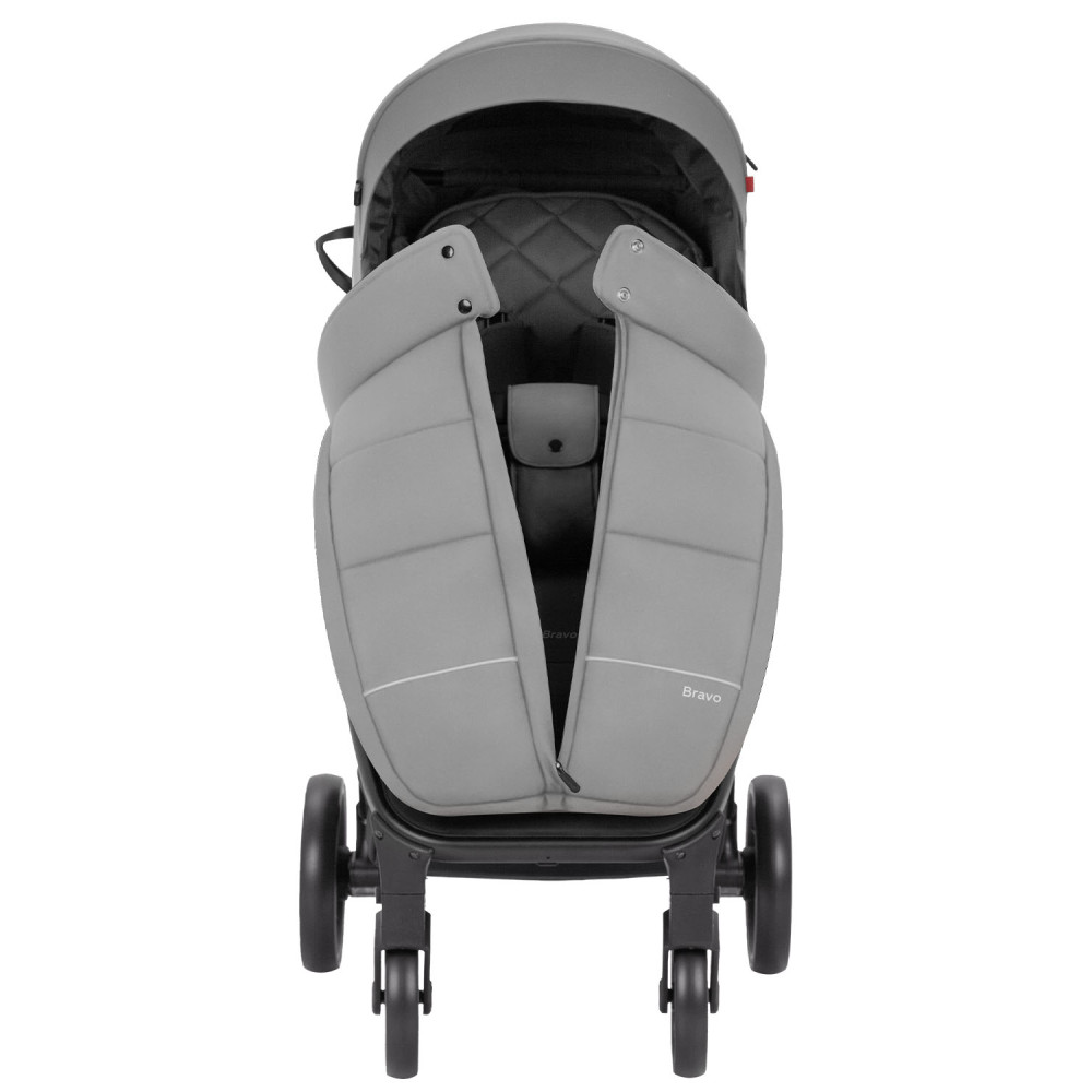 Carrello Bravo CRL-8512 - прогулянкова коляска для бездоріжжя, всесезонний візок • Forest Grey