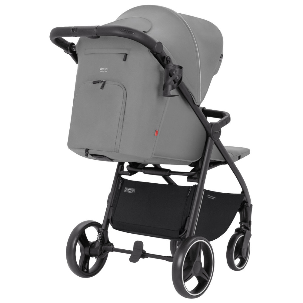 Carrello Bravo CRL-8512 - прогулянкова коляска для бездоріжжя, всесезонний візок • Forest Grey