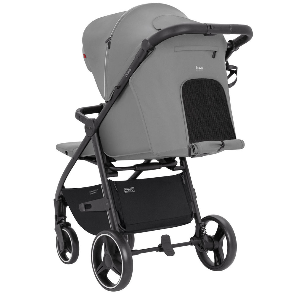 Carrello Bravo CRL-8512 - прогулянкова коляска для бездоріжжя, всесезонний візок • Forest Grey