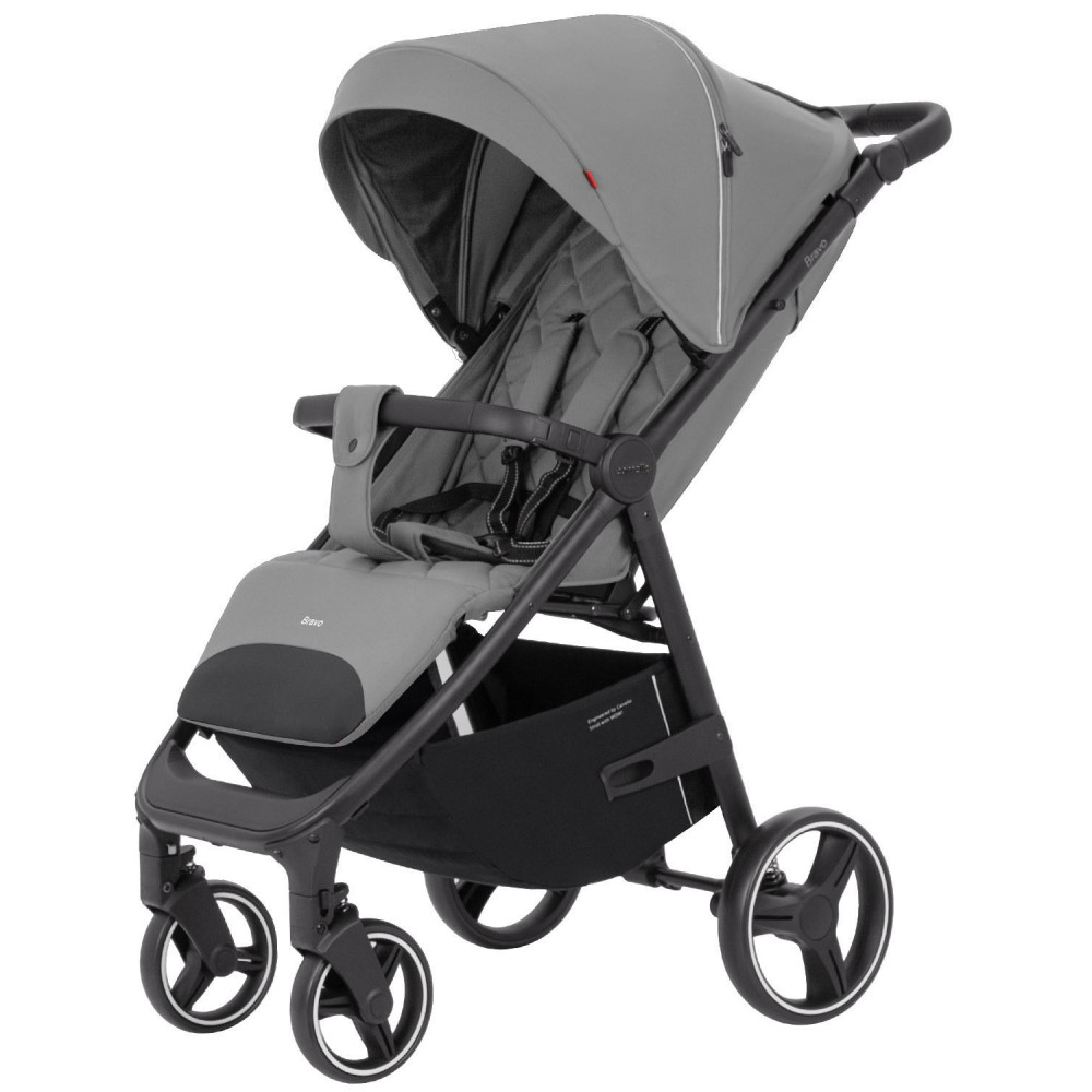Carrello Bravo CRL-8512 - прогулянкова коляска для бездоріжжя, всесезонний візок • Forest Grey