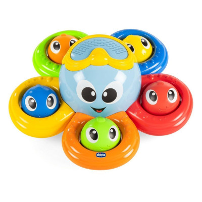 Chicco Осьминог Билли - игрушка для ванной, 6-36 мес.