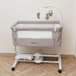 Приставная кроватка Mioobaby Hugmee серый (TY168 grey)