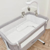 Приставне ліжечко Mioobaby Hugmee сірий (TY168 grey)