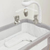 Приставне ліжечко Mioobaby Hugmee сірий (TY168 grey)