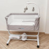 Приставне ліжечко Mioobaby Hugmee сірий (TY168 grey)