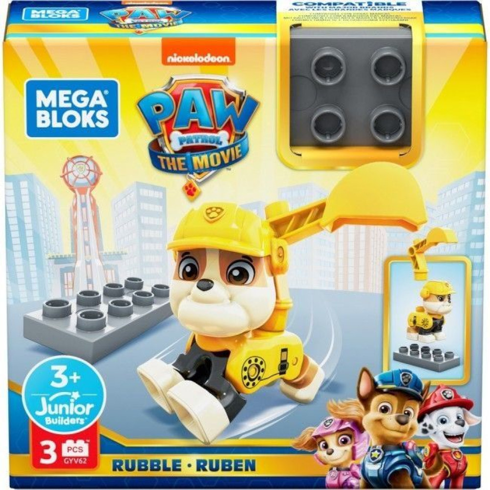 Фигурка Героя Mega Bloks Щенячий Патруль, в ассортименте, 1 шт (GYH89)
