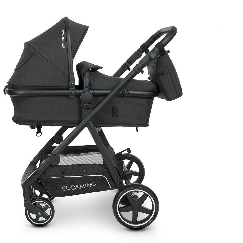 Коляска 2 в 1 El Camino Alliance ME 1069 Denim Dark Gray