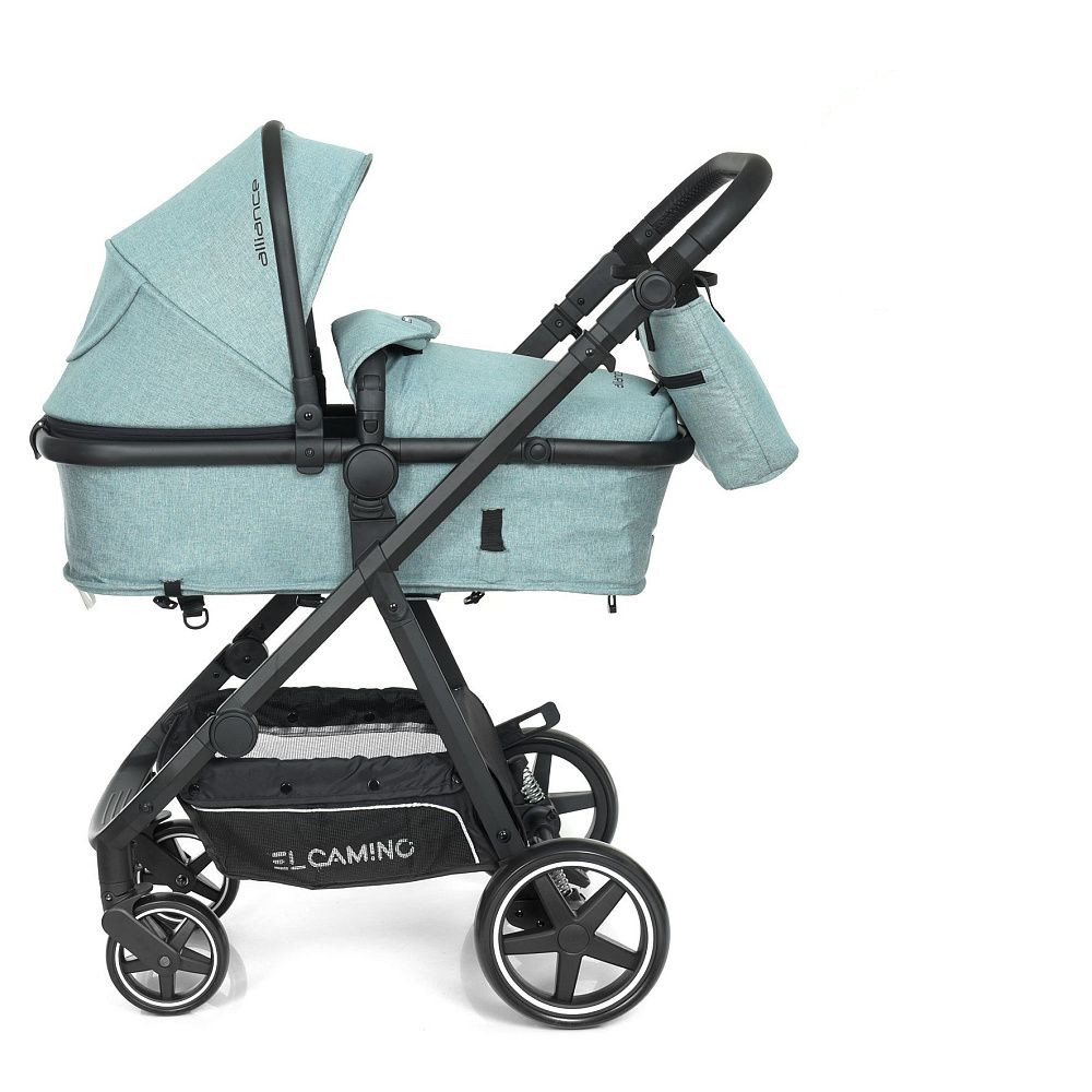 Коляска 2 в 1 El Camino Alliance ME 1069 Denim Ash Blue
