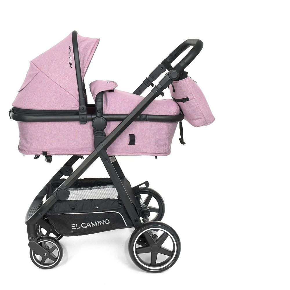Коляска 2 в 1 El Camino Alliance ME 1069 Denim Ash Pink