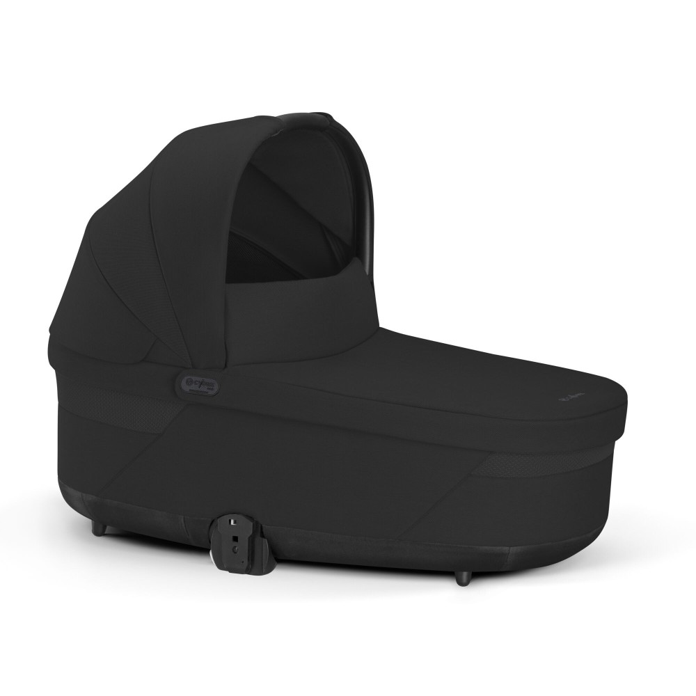 Cybex Cot S Lux - люлька для коляски Cybex Balios S Lux, для Cybex Talos S Lux (0-6 мес, до 9 кг) • Moon Black